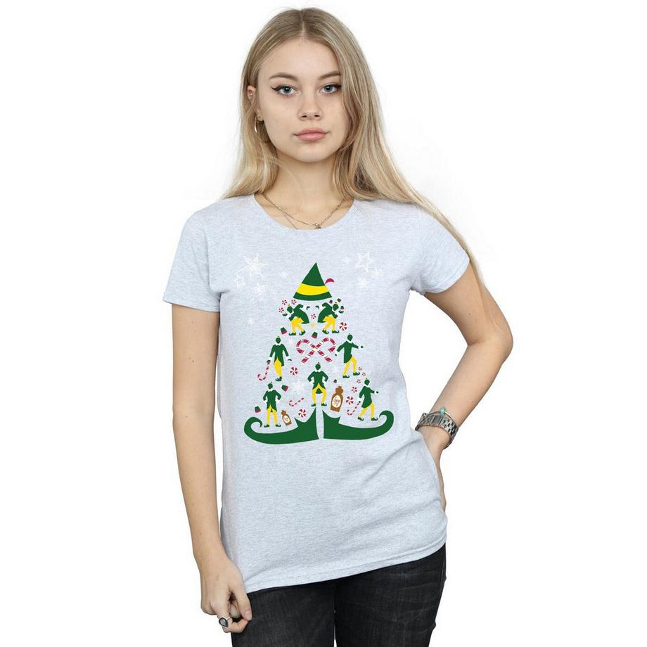 Elf Albero di Natale Regular Fit T-Shirt  