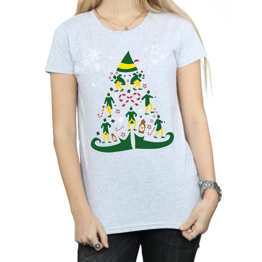Elf Albero di Natale Regular Fit T-Shirt  