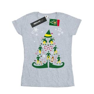 Elf Christmas Tree Regular Fit T-Shirt  