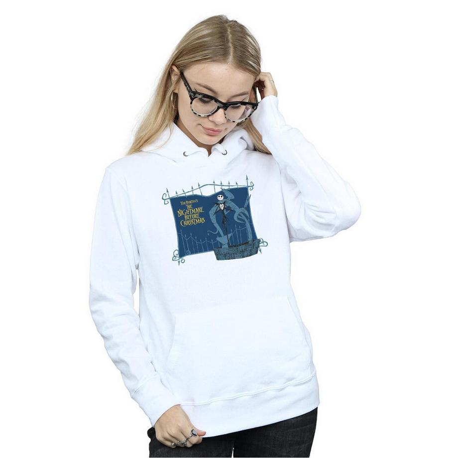 Disney Nightmare Before Christmas Jack And The Well Sweat à capuche  