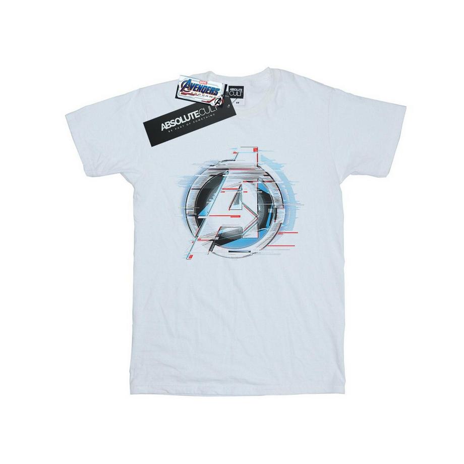 MARVEL Avengers Endgame Glitch Logo T-Shirt  