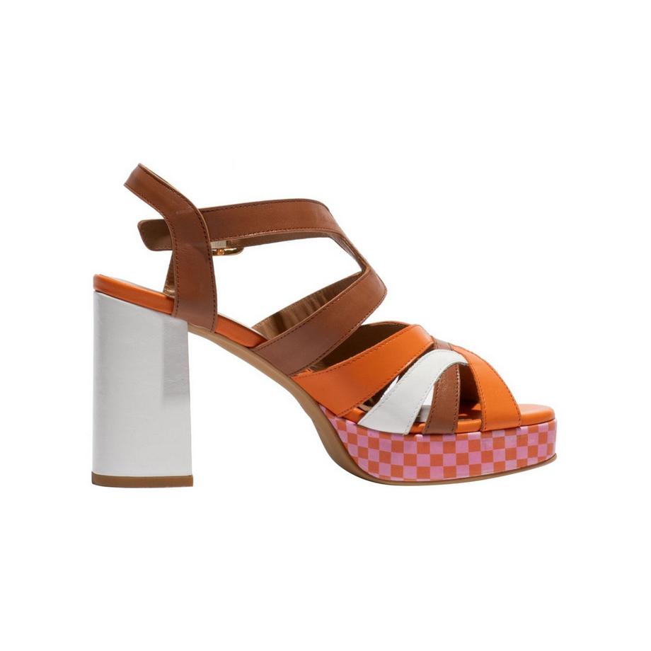 FLY London Plateausandalen mit Blockabsatz und Riemen-Design  