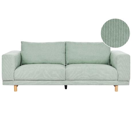 Beliani 3 Sitzer Sofa aus Cord Modern NIVALA  