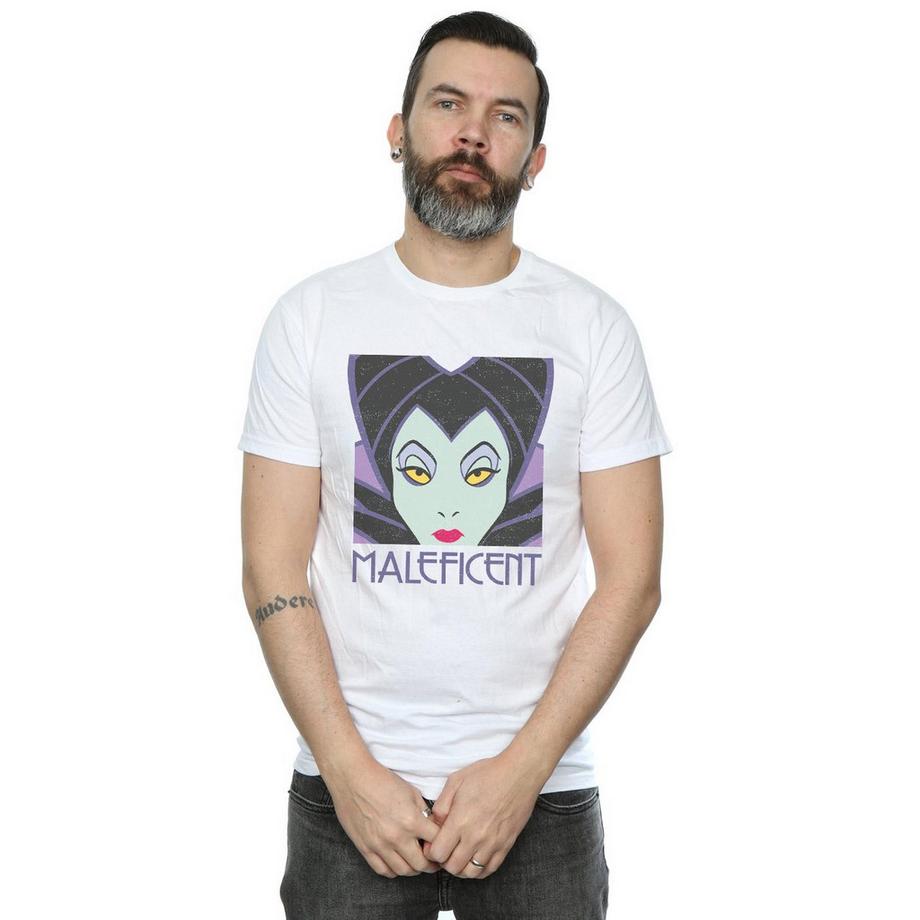 Disney Maleficent Grafikdruck T-Shirt  