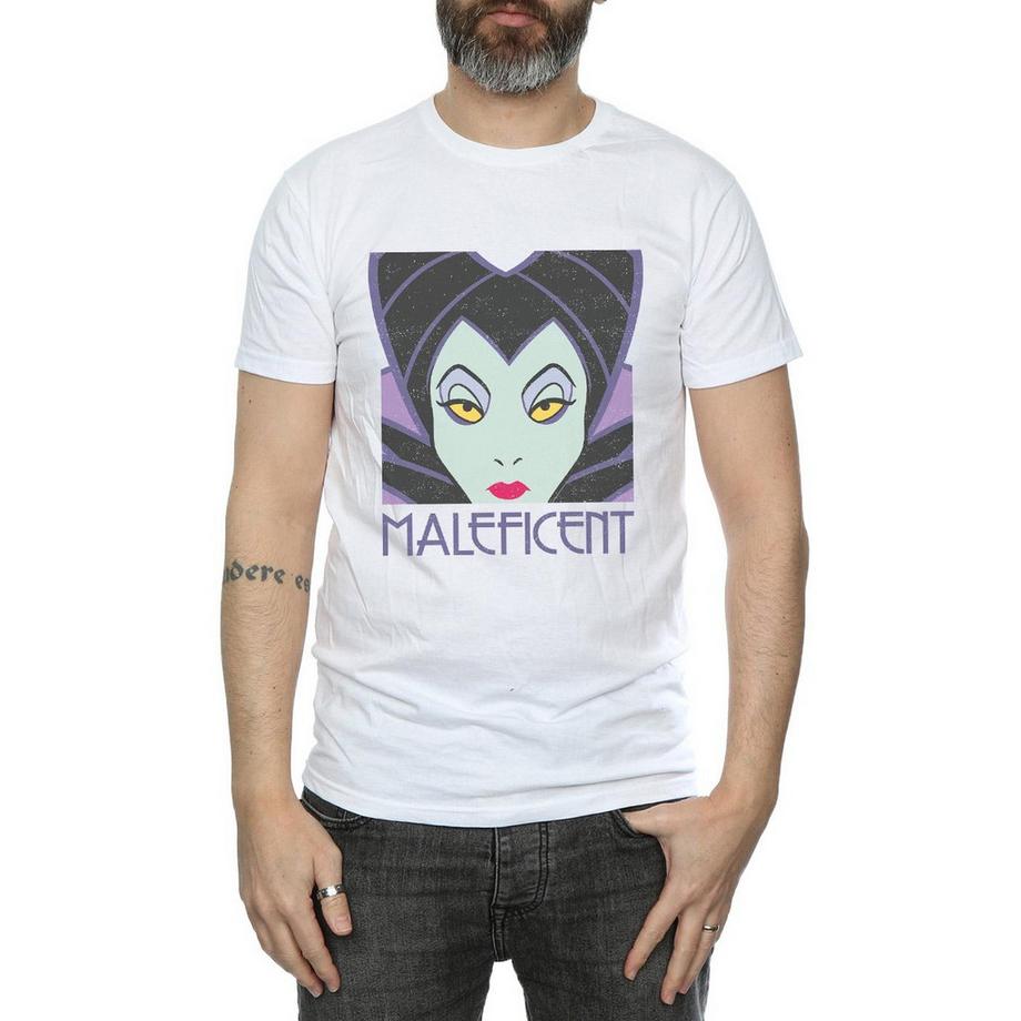 Disney Maleficent Grafikdruck T-Shirt  
