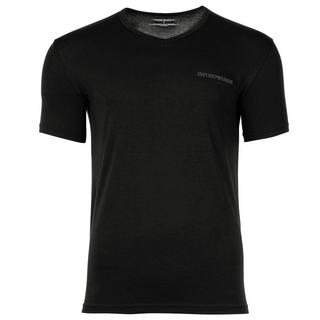 EMPORIO ARMANI Core Logoband V-Ausschnitt T-Shirt 2er Pack  