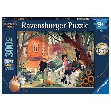 Ravensburger Kinderpuzzle 13330 - Die Katzenfl�sterer Nova und Henry - 300 Teile XXL Mitternachtskatzen Puzzle f�r Kinder ab 9 Jahren