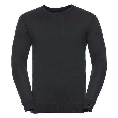 Russell  Collection VNeck Tricoté Sweat-shirt 