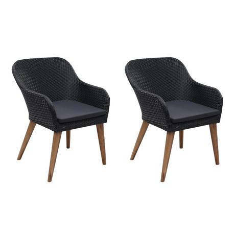 VidaXL Gartenstuhl poly-rattan  