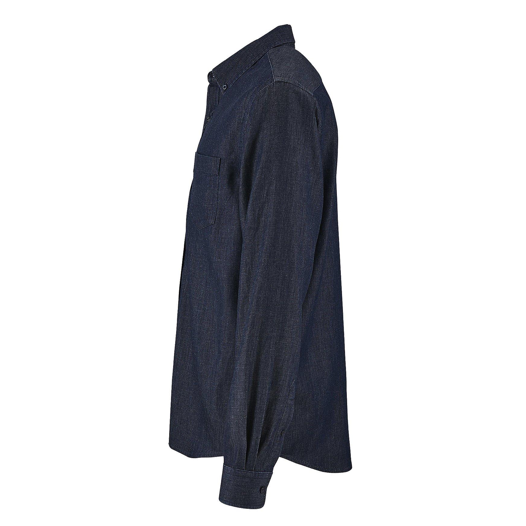 SOLS Barry Camicia Maniche Lunghe Denim  