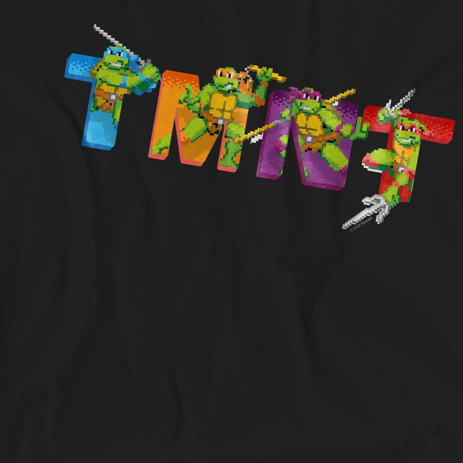 TEENAGE MUTANT NINJA TURTLE Maglietta Arcade Main Screen  