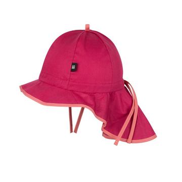 Mädchen Flapper Sonnenhut magenta