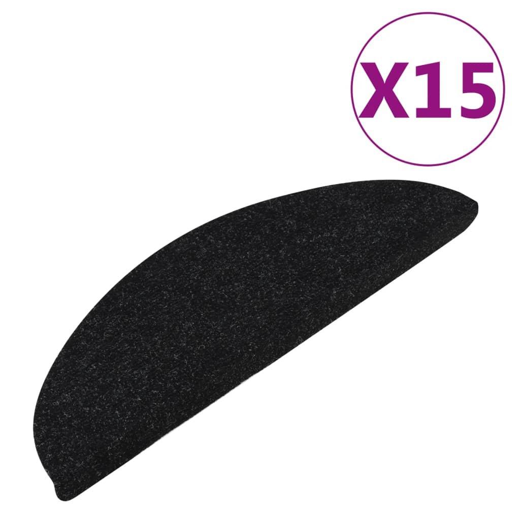 VidaXL Tapis d'escalier plastique  