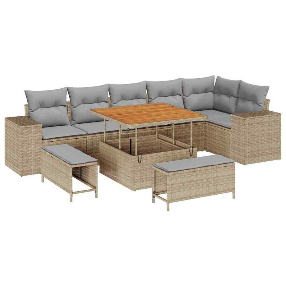 Gartensofa-set massivholz akazie