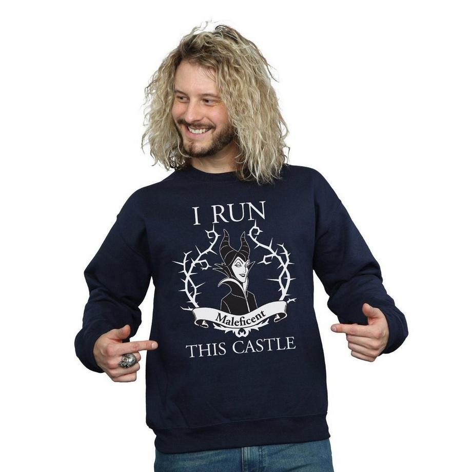 Disney I Run This Maleficent Sweatshirt  