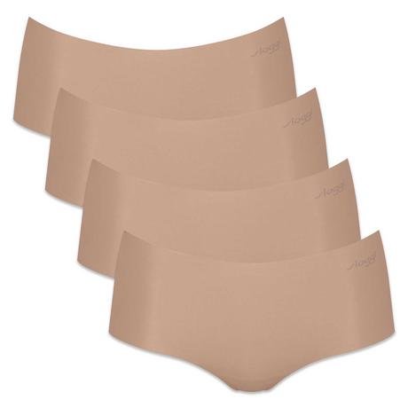 sloggi Zero Microfiber Shorts 2.0 Confezione da 4  