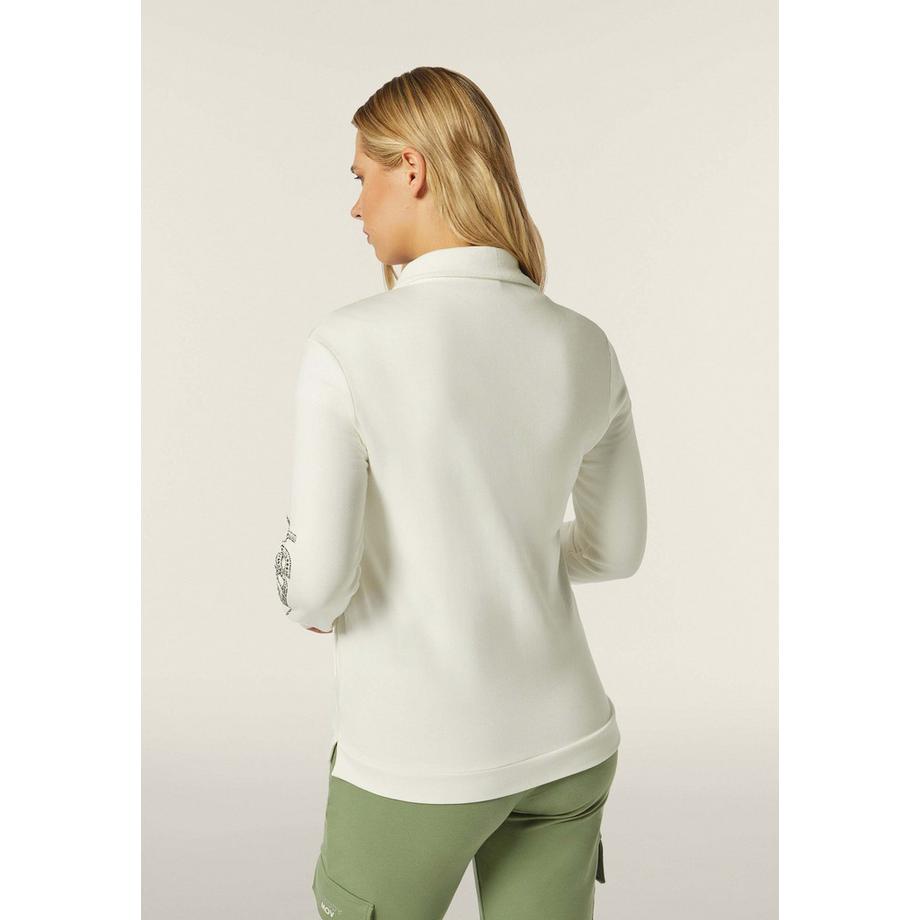 FREDDY Reissverschluss Sweatjacke mit hohem Kragen  