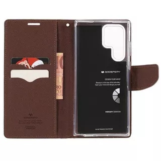 Mercury  Galaxy S22 Ultra - Goospery Fancy Etui Hülle 