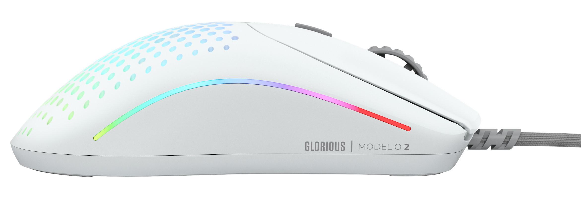 Glorious PC Gaming Race  Model O 2 Gaming Maus - matte white 