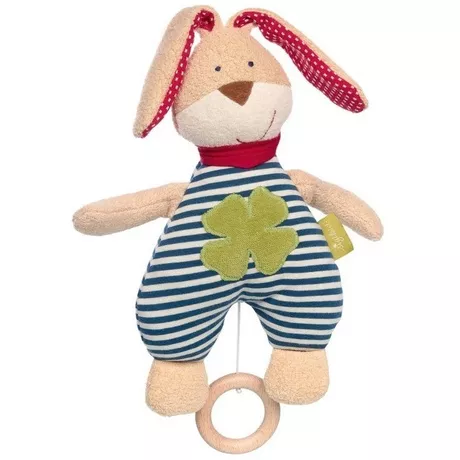 Sigikid  39048 Spieluhr Hase Mädchen und Jungen Babyspielzeug empfohlen ab Geburt 