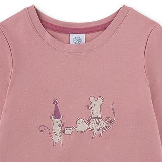 Sanetta Pyjama en velours coupe confortable  