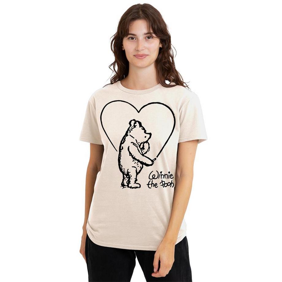 Winnie the Pooh Maglietta Classic con Motivo Cuore  