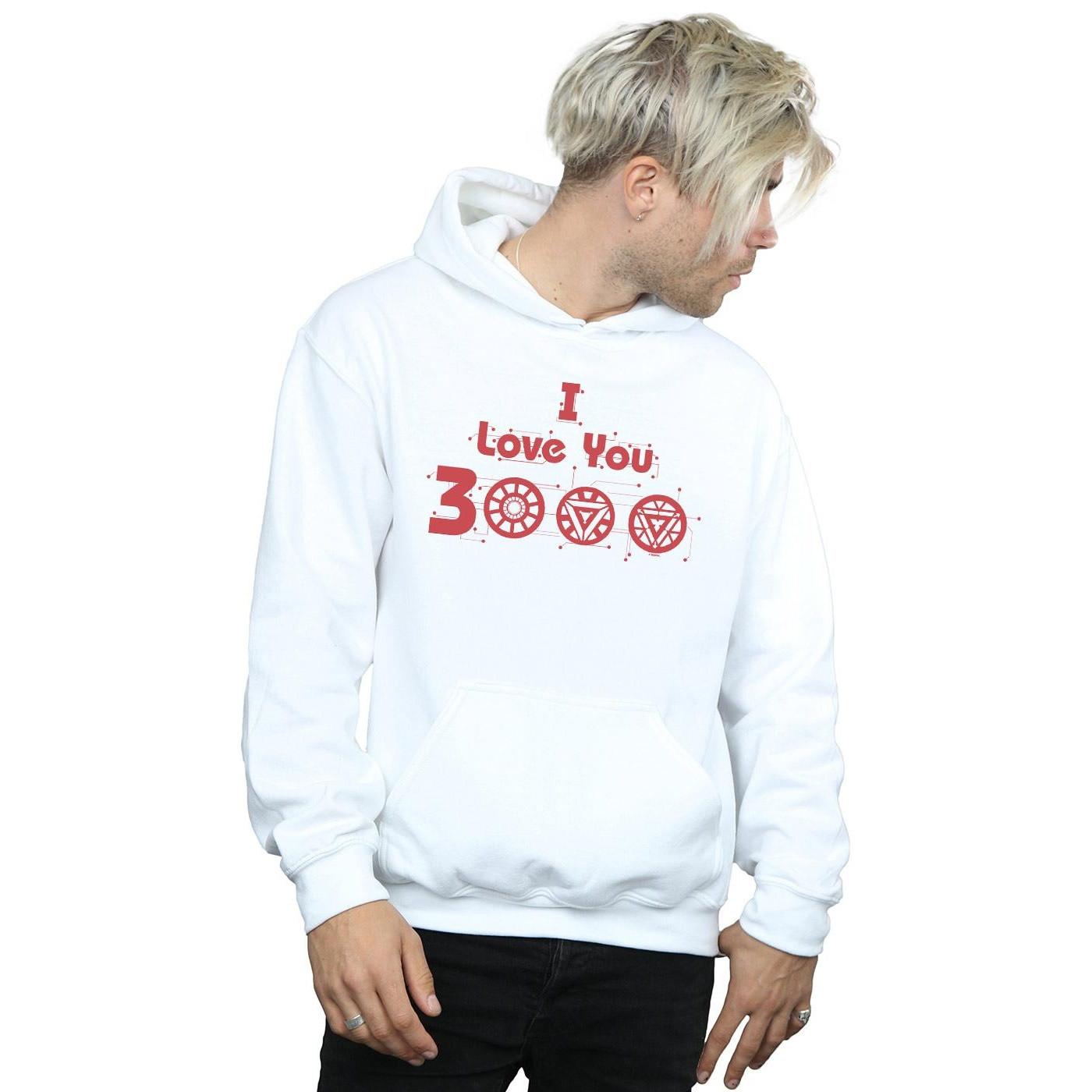 MARVEL  Avengers Endgame I Love You 3000 Circuits Kapuzenpullover 