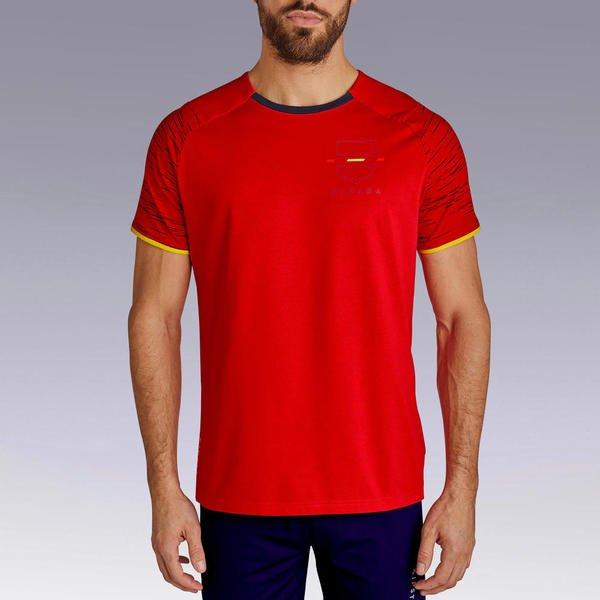 KIPSTA  Fußballshirt FF100 Spanien Erwachsene rot 