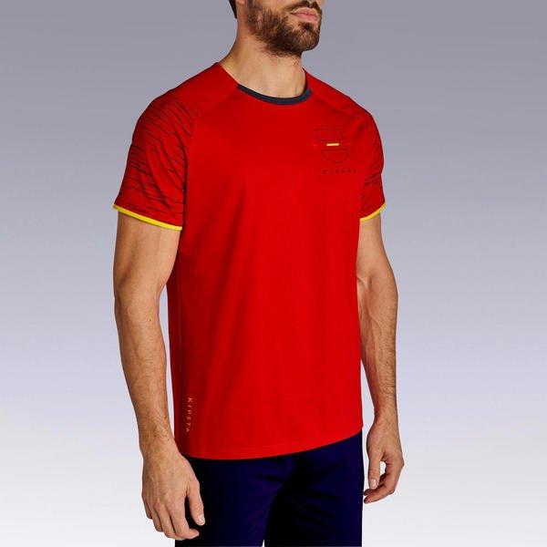 KIPSTA  Fußballshirt FF100 Spanien Erwachsene rot 