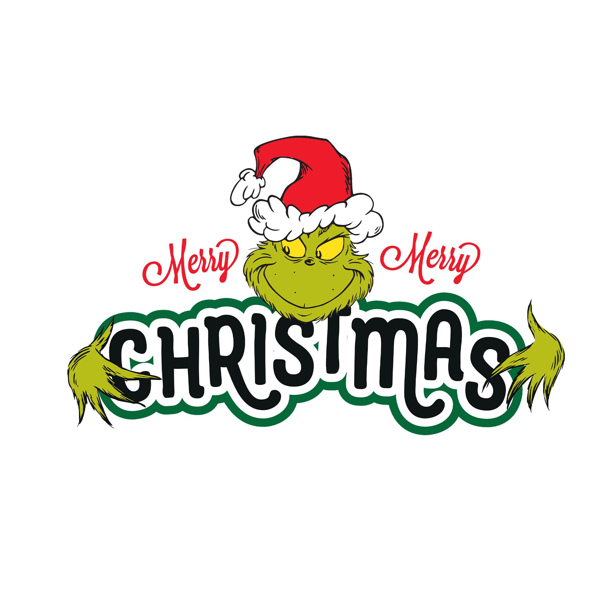 The Grinch  Merry Christmas Sweatshirt 