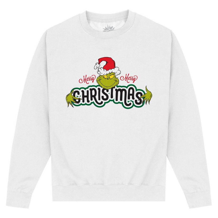 The Grinch Merry Christmas Grinch Grafik Sweatshirt  