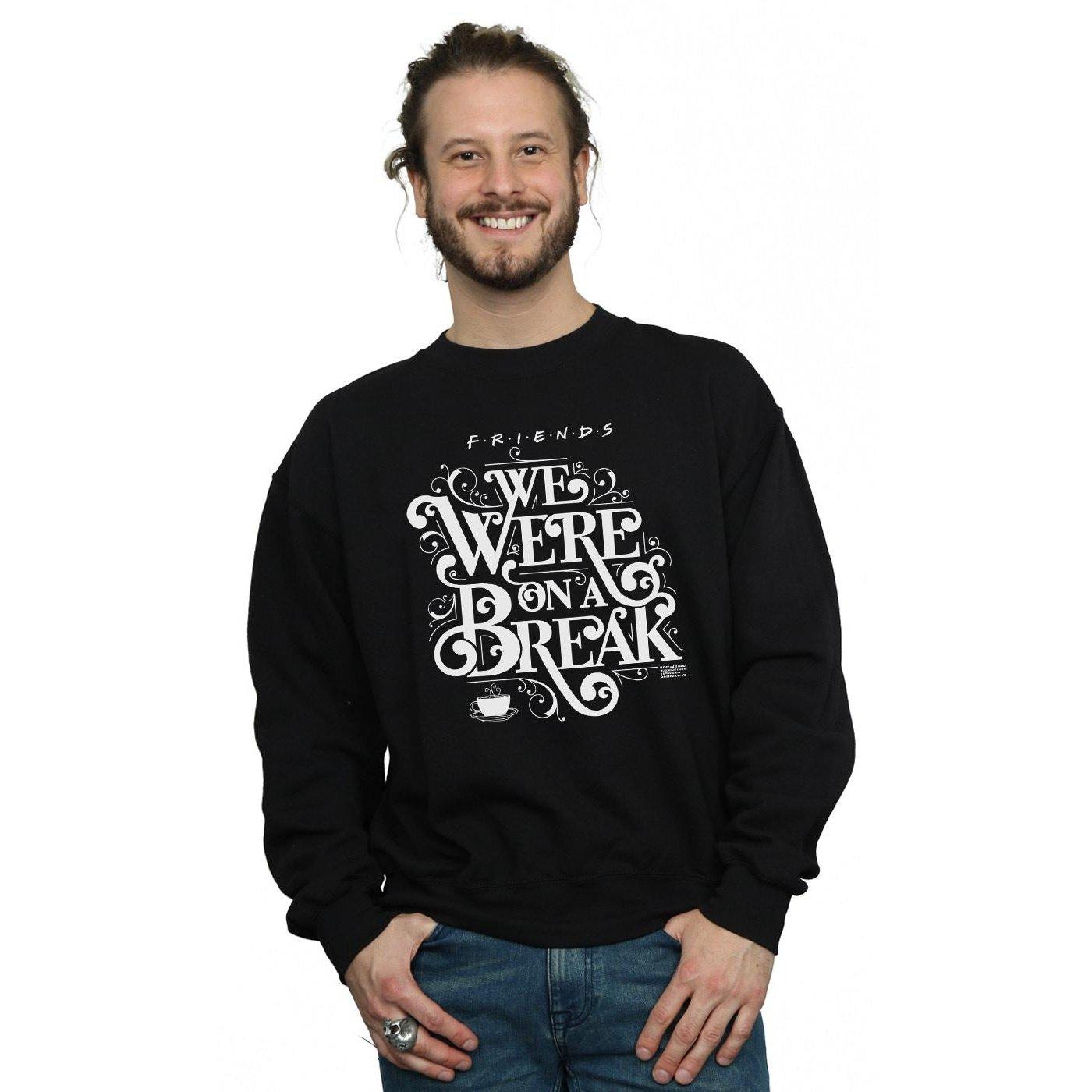 Friends  On A Break Ornamental Sweatshirt 