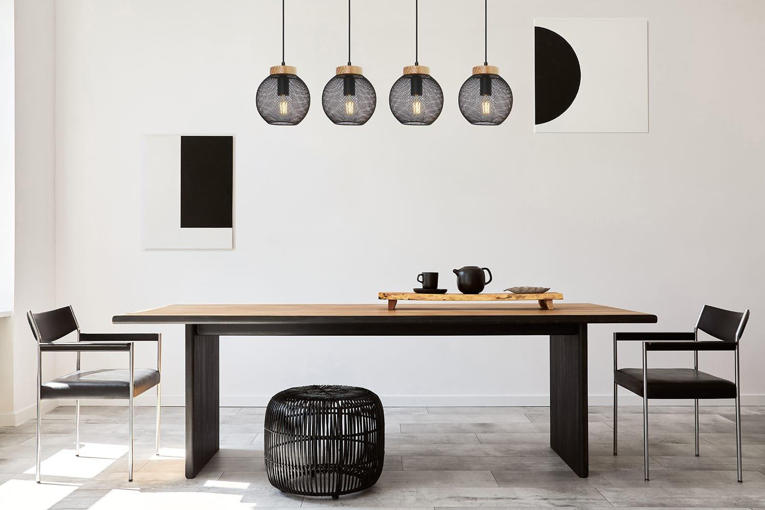 mutoni Hängeleuchte Pablo Metall  matt 4xE27  