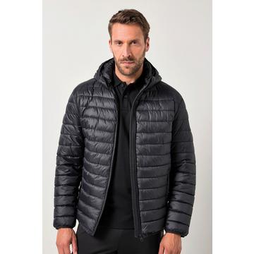 Giacca con trapuntatura leggera, cappuccio e taglio speciale per l'addome, fino alla tg. 7XL