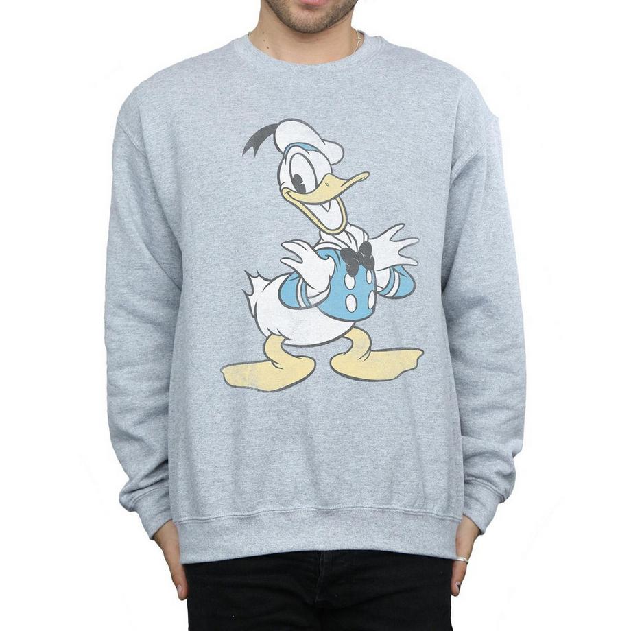 Disney Donald Duck Grafikdruck Sweatshirt  