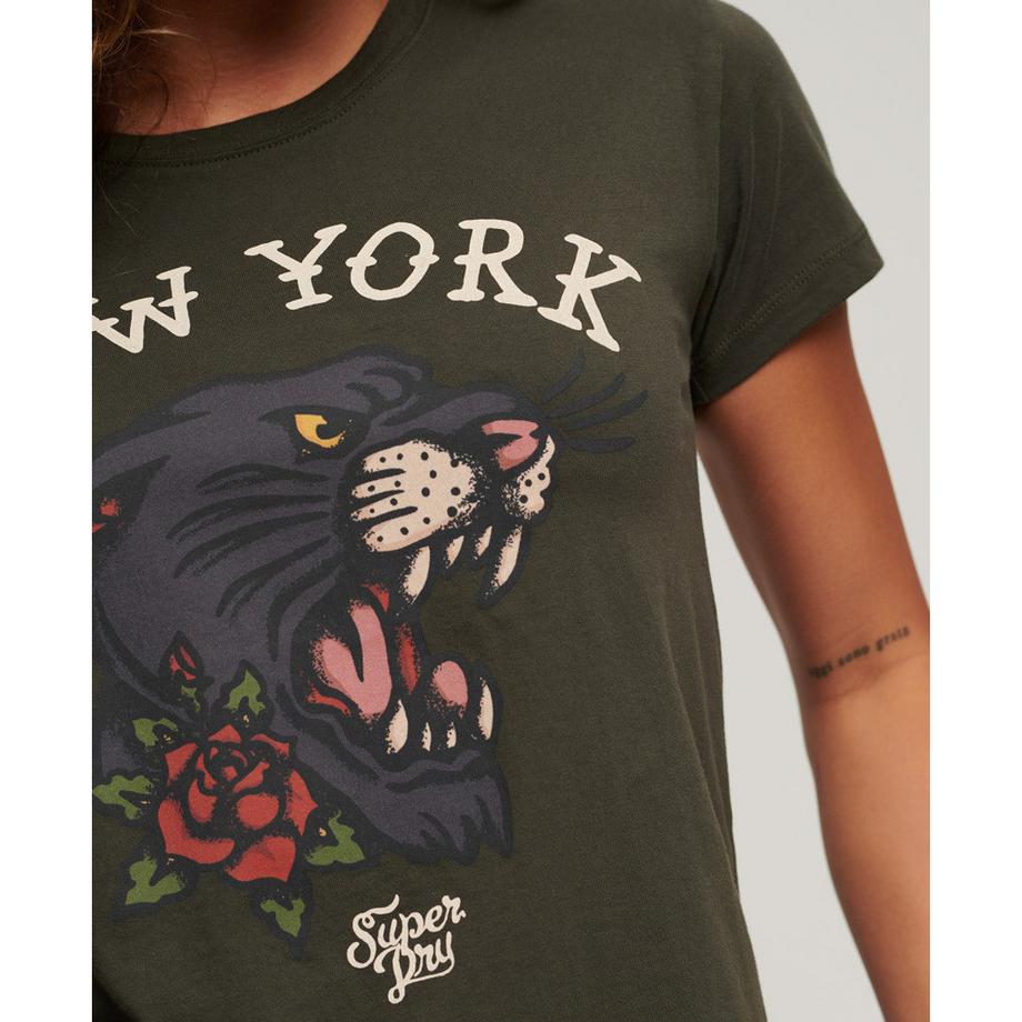 Superdry Tattoo Graphic 90s T-Shirt  