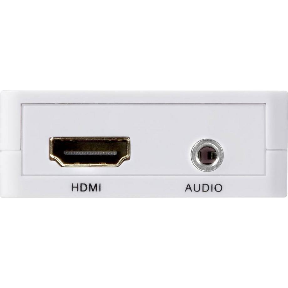 SpeaKa Professional  HDMI Audio Extractor mit Klinke und Cinch Audio (R/L) Ausgang 