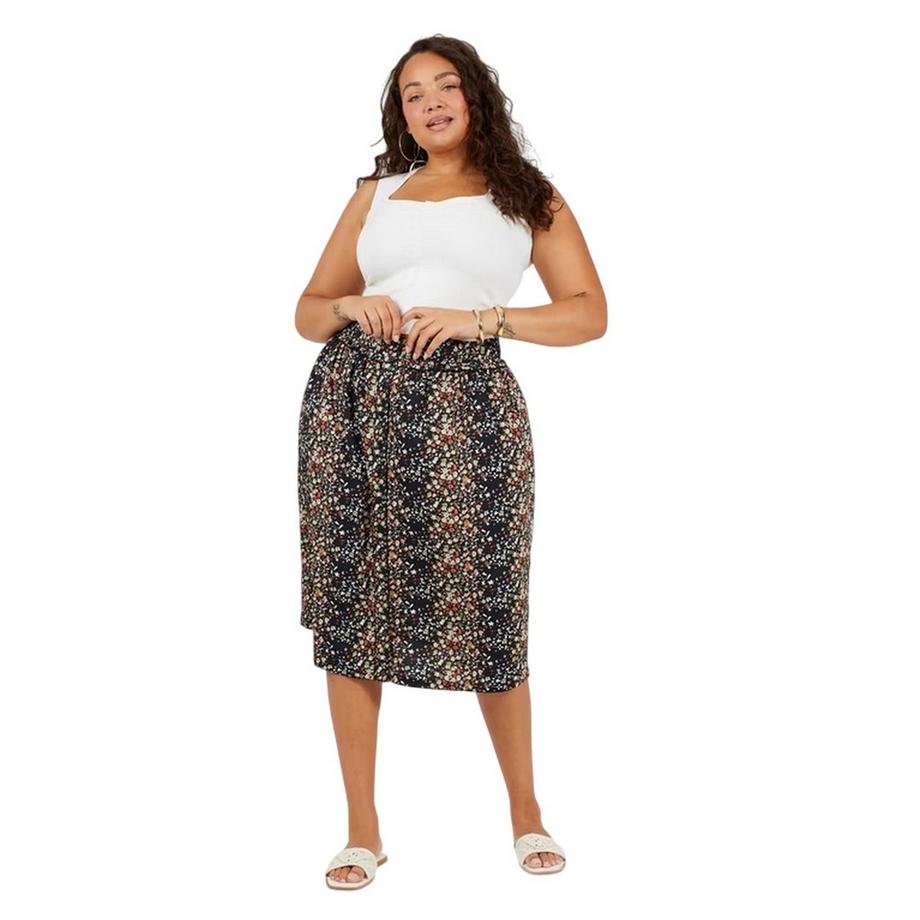 Brave Soul Jupe Milongue Motiftyle Floral  