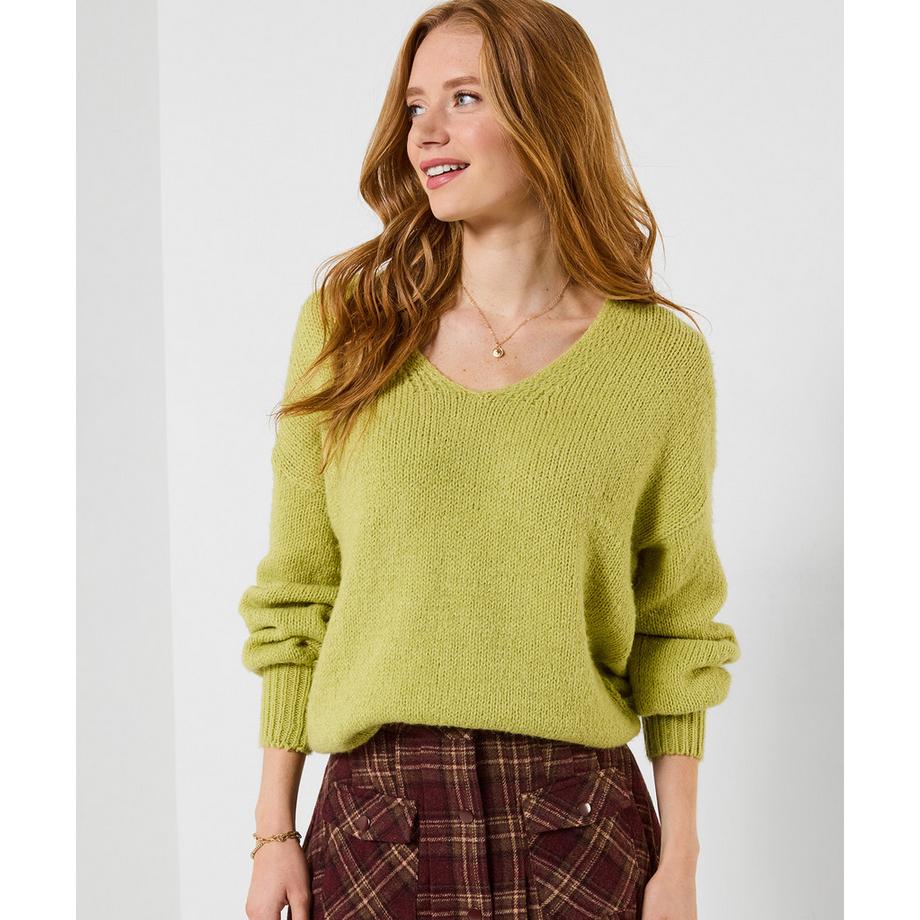 Pull Col V Tout Doux