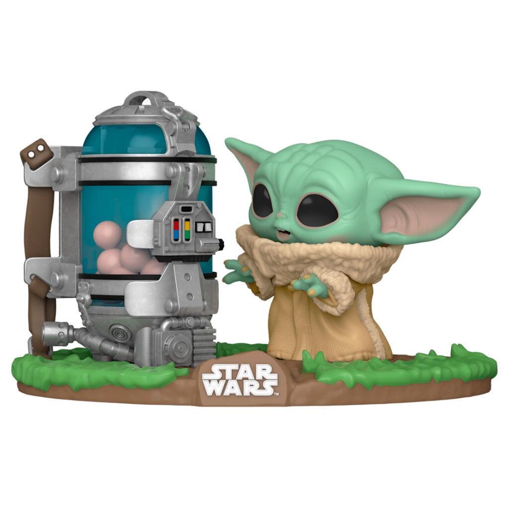 Funko  Figura POP Star Wars Il Mandaloriano Bambino con contenitore 