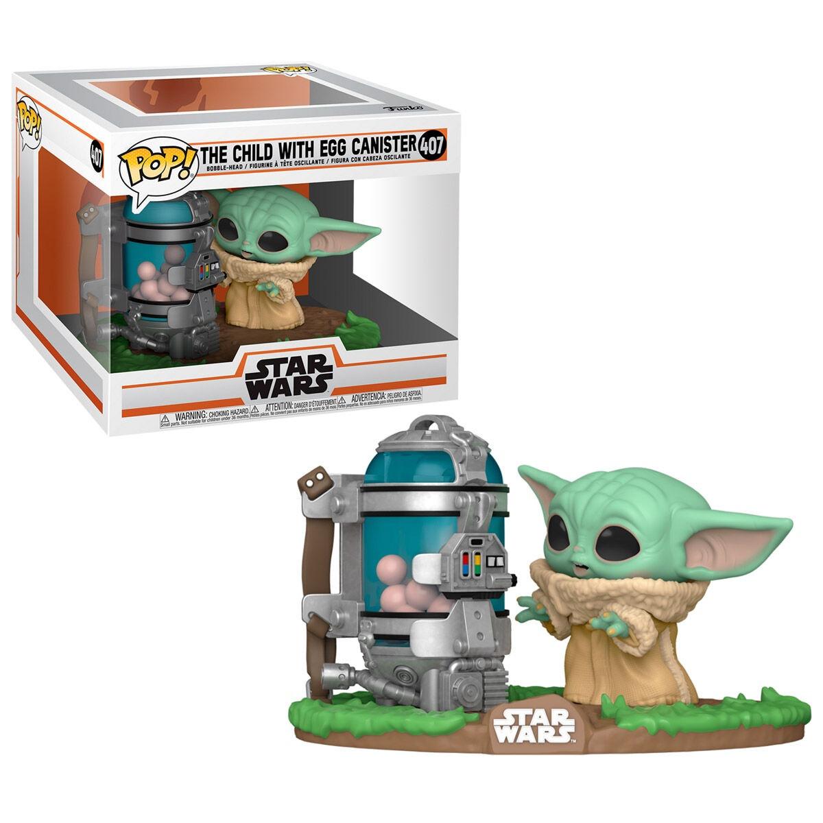 Funko  POP Figur Star Wars Der Mandalorianer Kind mit Kanister 