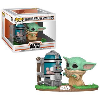 Funko  POP Figur Star Wars Der Mandalorianer Kind mit Kanister 