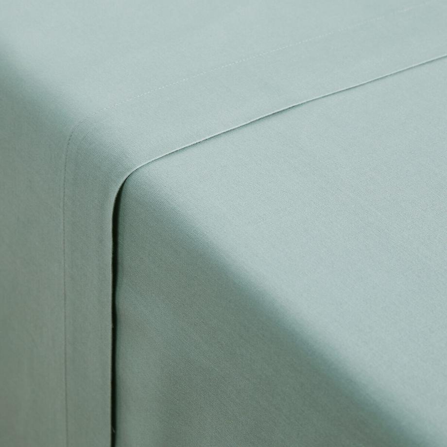 La Redoute Intérieurs Scenario Drap Plat en Coton Lavé  