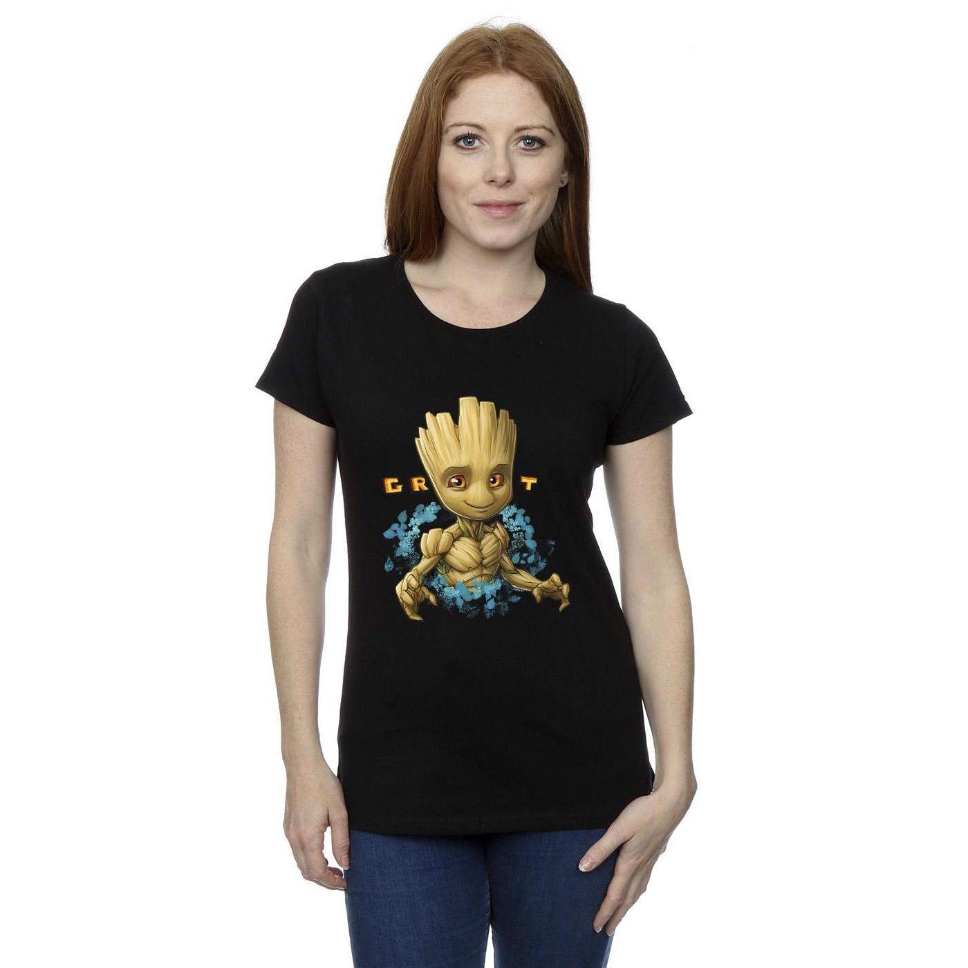 Guardians Of The Galaxy Groot Grafik Print T-Shirt  