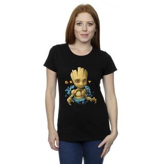 Guardians Of The Galaxy Groot Grafik Print T-Shirt  