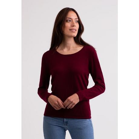 CASH-MERE.CH  Kaschmir Rundhals Pullover 