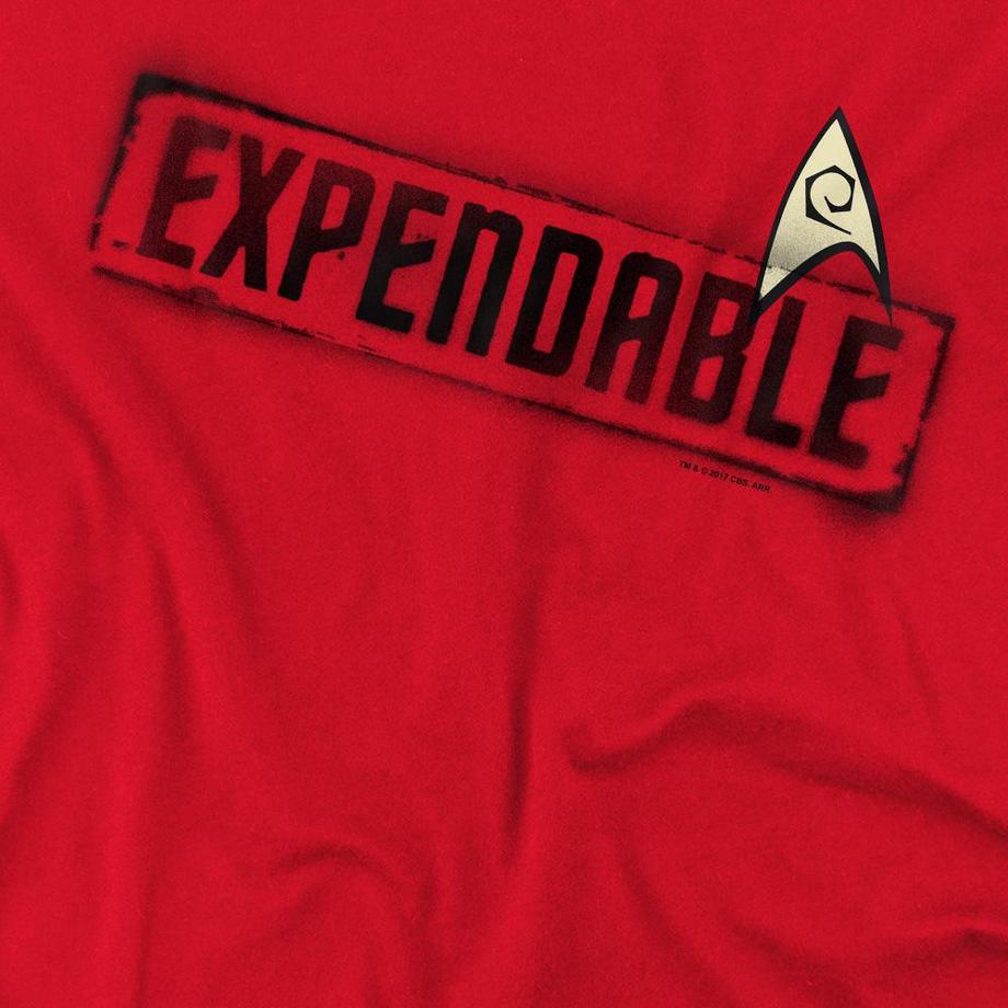 Star Trek Expendable T-Shirt Stampata  