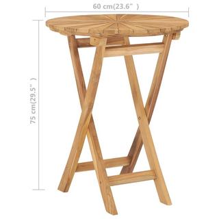 VidaXL Table d'extérieur bois  