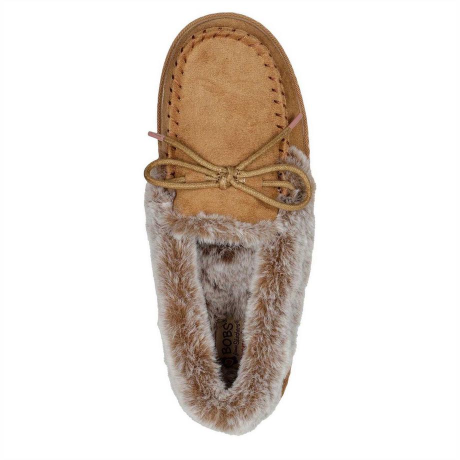 SKECHERS Cozy Kiss Leder Mokassinhausschuhe  
