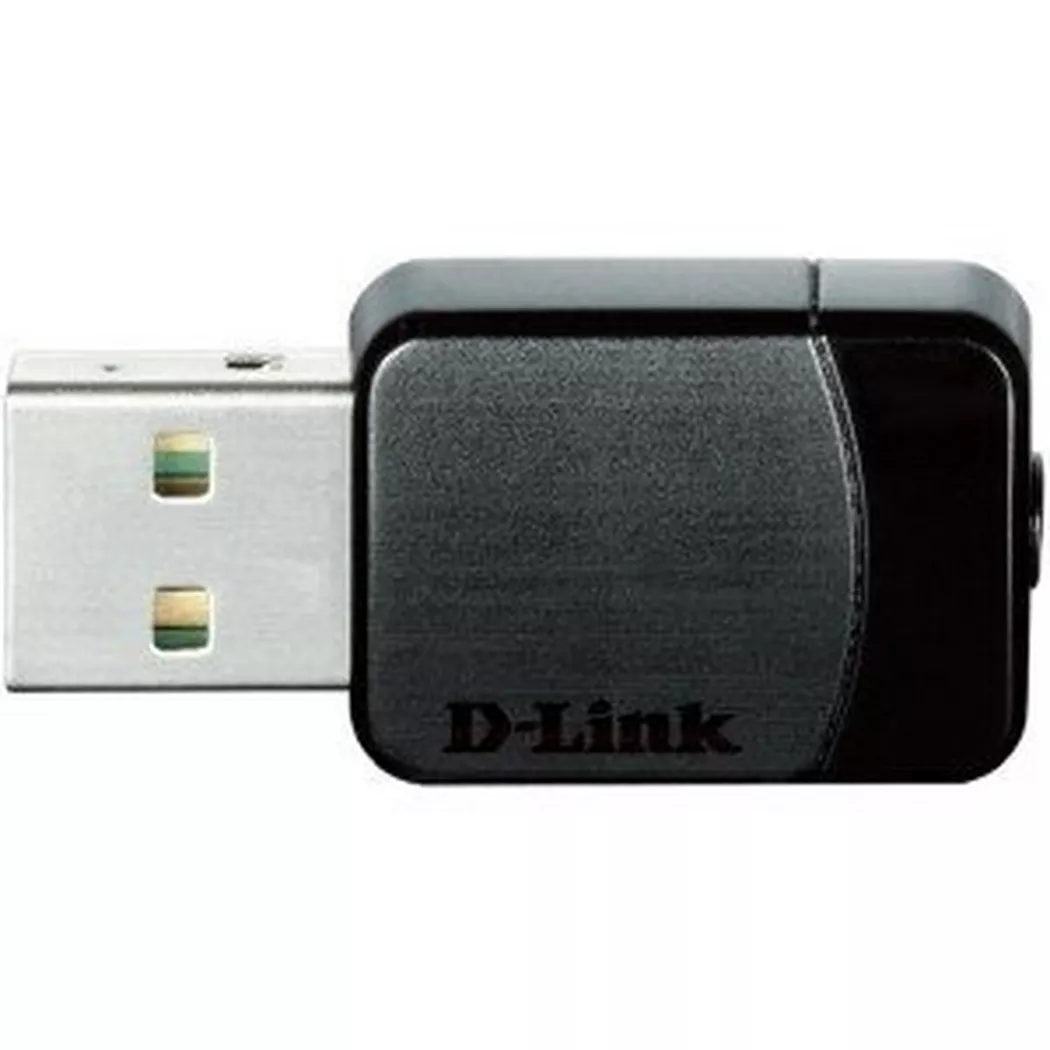 D-Link -  Dual-Band USB Adapter DWA-171 AC1750, Schwarz